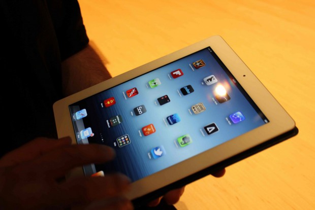Hands on mit dem iPad 3 (Foto: Florian Weidhase/SFT)